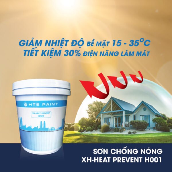 Sơn chống nóng XH - Heat Prevent H001
