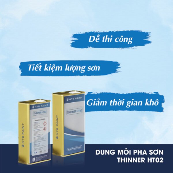 Dung Môi Pha Sơn THINNER HT02